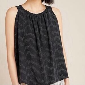 Anthropologie Carley Shimmer Blouse